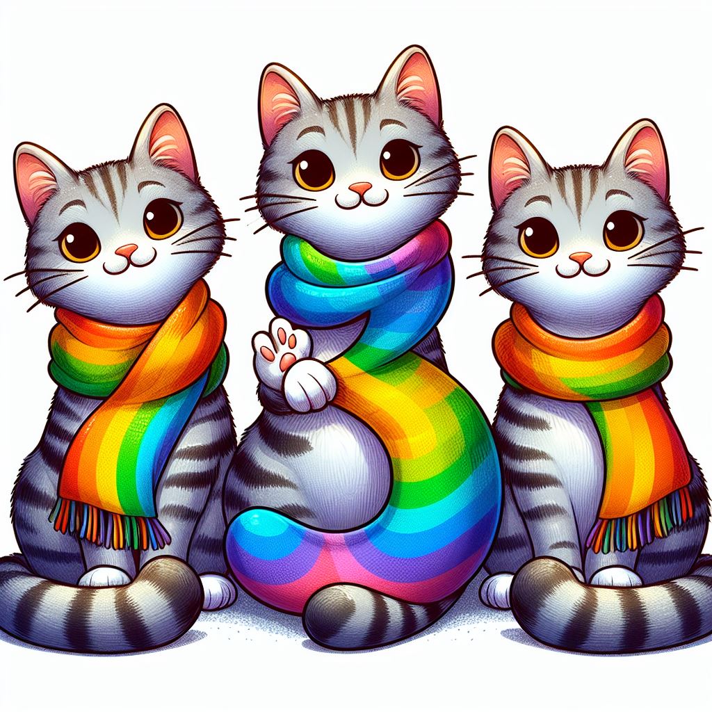 3 Gay Cats